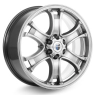 Диски КиК  Балеар (КС727)  7,5\R18 6*139,7 ET38  d100,1  Дарк платинум  [71568]