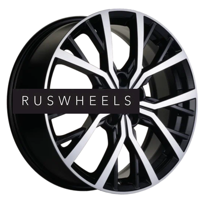 Диски Khomen Wheels 7x18/5x114,3 ET35 D60,1 KHW1806 (Changan/Geely/Lexus/Suzuki/Toyota) Black-FP