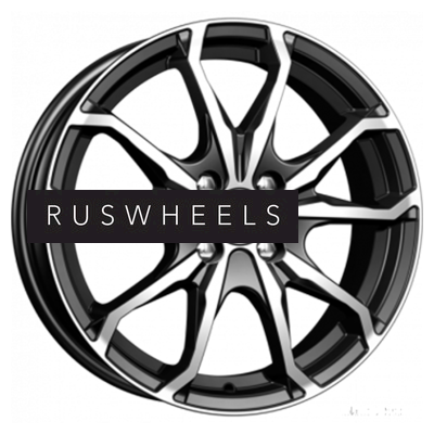 Диски КИК 6x16/4x100 ET52 D54,1 Brent-оригинал (КС733) Алмаз черный Диски КИК 6x16/4x100 ET52 D54,1 Brent-оригинал (КС733) Алмаз черный