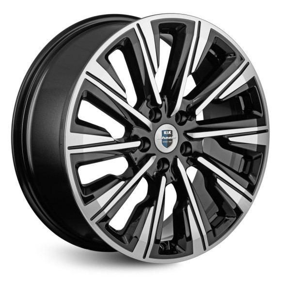 Диски КиК  Галего (КС1039)  7,5\R19 5*114,3 ET40  d66,6  Алмаз черный  [80256]  <С>