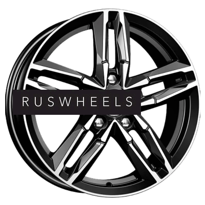 Диски КИК 6x16/5x110 ET44 D65,1 Sayan (КС731M) Алмаз черный Диски КИК 6x16/5x110 ET44 D65,1 Sayan (КС731M) Алмаз черный