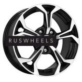 Диски iFree 6,5x15/5x114,3 ET40 D66,1 Эрнесто (КС484) Блэк Джек