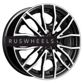 Диски iFree 5,5x14/4x100 ET43 D60,1 Флайт (КС676М) Блэк Джек