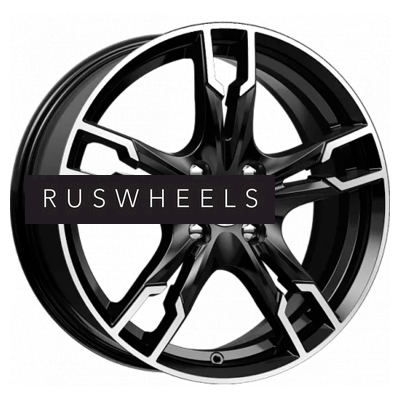 Диски КИК 7x17/4x100 ET41 D60,1 Солар (КС875) Алмаз черный SK Диски КИК 7x17/4x100 ET41 D60,1 Солар (КС875) Алмаз черный SK