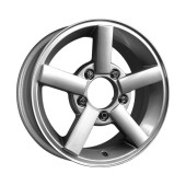 Диски КиК 6.5\R15 5*139.7 ET40 d98 Сильвер Диски КиК 6.5\R15 5*139.7 ET40 d98 Сильвер