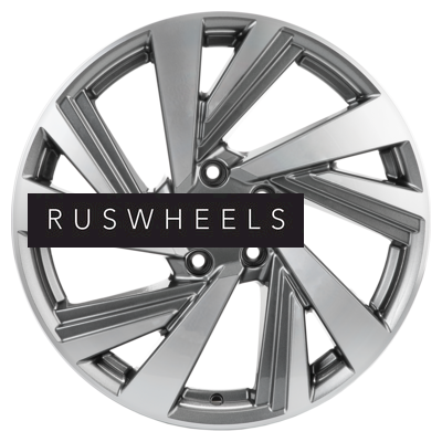 Диски Khomen Wheels 7,5x18/5x114,3 ET50 D66,1 KHW1801 (Murano) Gray-FP