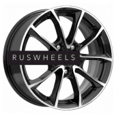 Диски iFree 6,5x16/5x112 ET50 D57,1 Джет (КС914) Блэк Джек