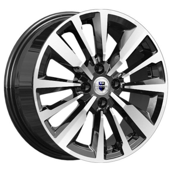 Диски КиК  Эрман (КС997)  6,5\R16 4*100 ET50  d60,1  алмаз чёрный  [78767]