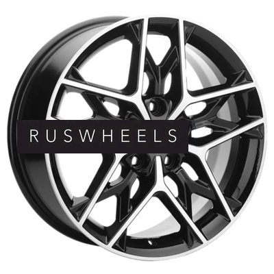 Диски Khomen Wheels 7x17/5x114,3 ET40 D57,1 KHW1709 (Besturn X40) Black-FP
