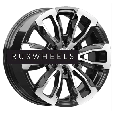 Диски КИК 7,5x18/6x139,7 ET30 D106,1 Меконг (КС959) Алмаз черный Диски КИК 7,5x18/6x139,7 ET30 D106,1 Меконг (КС959) Алмаз черный