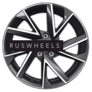Диски Khomen Wheels 7x17/5x114,3 ET40 D66,1 KHW1714 (Qashqai) Black-FP