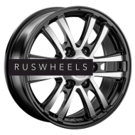 Диски LS 7x17/6x139,7 ET30 D106,1 1287 BKF (конус, Колпак+лого)