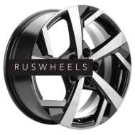 Диски Khomen Wheels 7x17/5x110 ET45 D67,1 KHW1712 (DFM580) Black-FP Диски Khomen Wheels 7x17/5x110 ET45 D67,1 KHW1712 (DFM580) Black-FP