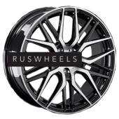 Диски LS Forged 8x18/5x112 ET25 D66,6 LS FG04 BKF (конус, C570)