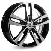 Диски КиК 6.5\R16 5*114.3 ET38 d67.1 Алмаз черный SK