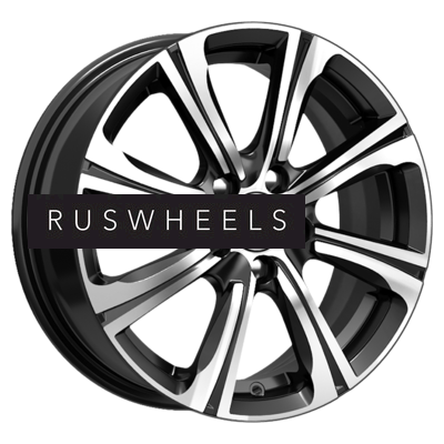 Диски iFree 6x15/4x100 ET40 D60,1 Апероль (КС862) Блэк Джек