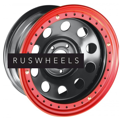 Диски Off-Road Wheels 8x16/5x150 ET-14 D113 Тойота Ленд Крузер 100/105 Черный с бедлоком (красный) Диски Off-Road Wheels 8x16/5x150 ET-14 D113 Тойота Ленд Крузер 100/105 Черный с бедлоком (красный)