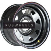 Диски Off-Road Wheels 9x17/5x150 ET-24 D113 Тойота Ленд Крузер 100/105 Черный (треуг. мелкий)
