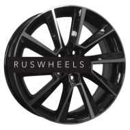 Диски Khomen Wheels 6x16/5x110 ET50 D67,1 KHW1604 (BAIC U5 Plus) Black-FP Диски Khomen Wheels 6x16/5x110 ET50 D67,1 KHW1604 (BAIC U5 Plus) Black-FP