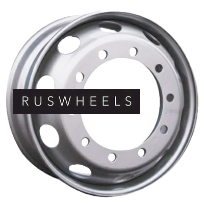 Грузовые диски Better 8,25x22,5/10x335 ET169 D281 Sil (BT22814) (14 мм) Китай, Европеец 3 600 кг с вент.