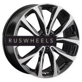 Диски Replay 7,5x19/5x108 ET33 D60,1 CHR107 BKF (конус, C570)