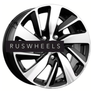 Диски КИК 6,5x16/5x112 ET46 D57,1 КС741 Алмаз черный