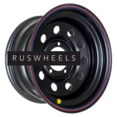 Диски Off-Road Wheels 8x16/5x139,7 ET-19 D110 УАЗ Черный