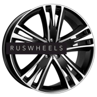 Диски КИК 8,5x20/5x127 ET45 D71,6 Атлас (КС661M) Алмаз черный