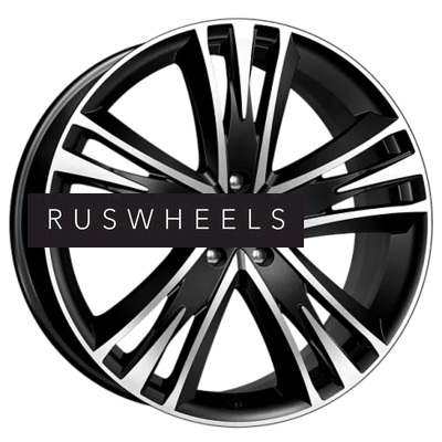 Диски КИК 8,5x20/5x114,3 ET45 D67,1 Атлас (КС661M) Алмаз черный