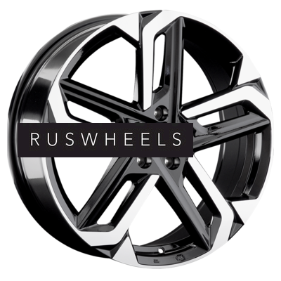 Диски Replay 7,5x19/5x108 ET41 D65,1 CHR56 BKF (конус, C570)