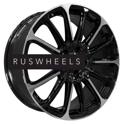 Диски Khomen Wheels 7,5x19/5x114,3 ET40 D66,6 KHW1910 (Haval Dargo) Black-FP