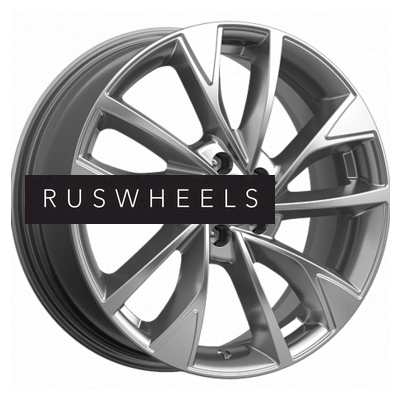 Диски КИК 7x17/5x108 ET33 D60,1 Роквуд (КС900) Дарк платинум