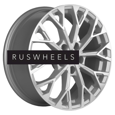 Диски Khomen Wheels 7x17/5x110 ET45 D67,1 KHW1718 (Dongfeng 580) F-Silver-FP Диски Khomen Wheels 7x17/5x110 ET45 D67,1 KHW1718 (Dongfeng 580) F-Silver-FP