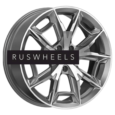 Диски СКАД 7,5x19/5x114,3 ET38 D67,1 Паркер (КЛ382) Алмаз графит