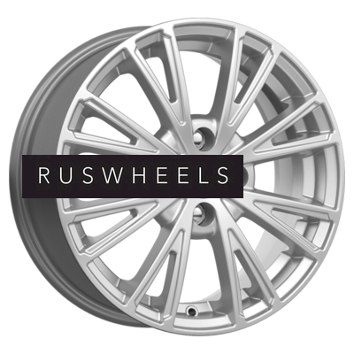 Диски КИК 6x15/4x100 ET35 D67,1 Меандр (КС888) Сильвер SK