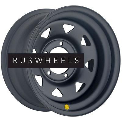 Диски Off-Road Wheels 8x15/5x139,7 ET-19 D110 УАЗ (треуг. мелкий) Черный матовый