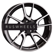 Диски Replay 8x18/5x114,3 ET30 D60,1 LX187 BKF (конус, C570)