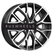 Диски КИК 6x16/4x100 ET49 D54,1 Лилиом-оригинал (КС891) Алмаз черный Диски КИК 6x16/4x100 ET49 D54,1 Лилиом-оригинал (КС891) Алмаз черный