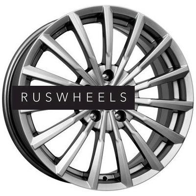 Диски КИК 7x17/5x114,3 ET38 D67,1 Акцент (КС562) Дарк платинум Диски КИК 7x17/5x114,3 ET38 D67,1 Акцент (КС562) Дарк платинум