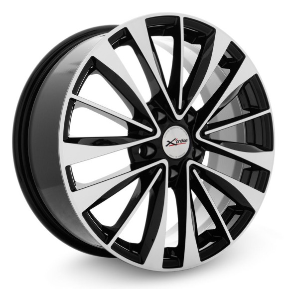 Диски Xtrike 7,0\R17 5*100 ET38 d57.1 BK/FP