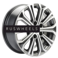 Диски Khomen Wheels 6,5x16/5x112 ET46 D57,1 KHW1610 (Octavia) Gray-FP Диски Khomen Wheels 6,5x16/5x112 ET46 D57,1 KHW1610 (Octavia) Gray-FP