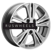Диски Khomen Wheels 6x16/5x114,3 ET47 D67,1 KHW1603 (Soul) G-Silver-FP