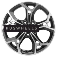 Диски Khomen Wheels 7x17/5x114,3 ET40 D66,1 KHW1702 (Qashqai) Black-FP
