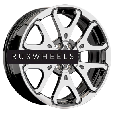 Диски LS Forged 7,5x18/6x139,7 ET38 D67,1 LS FG20 BKF (конус, C570)