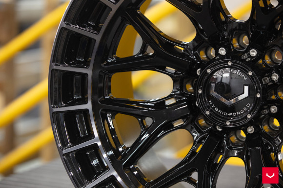 Диски Vossen HFX-1 24x12, Цвет: Tinted Gloss Black (8 болтов)