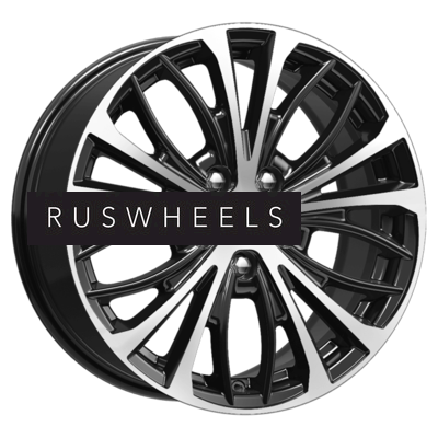 Диски КИК 7,5x17/5x114,3 ET45 D60,1 КС873 Алмаз черный Диски КИК 7,5x17/5x114,3 ET45 D60,1 КС873 Алмаз черный