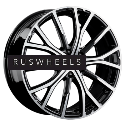 Диски LS Forged 7x19/5x114,3 ET40 D66,6 LS FG21 BKF (конус, C570)