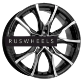 Диски КИК 7,5x17/5x115 ET44 D70,2 Твист (КС697М) Алмаз черный