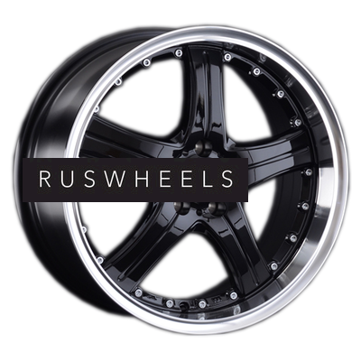 Диски LS 7,5x17/5x100 ET35 D73,1 322 BKL