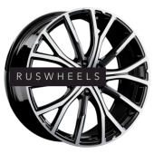 Диски LS Forged 8x19/5x108 ET33 D60,1 LS FG21 BKF (конус, C570)